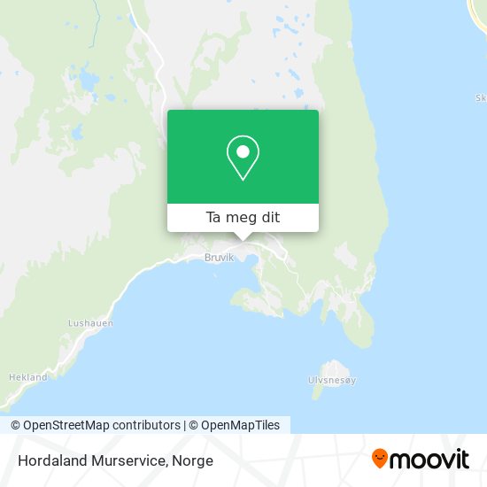 Hordaland Murservice kart