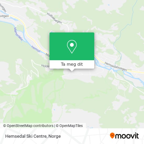 Hemsedal Ski Centre kart