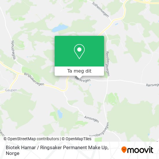 Biotek Hamar / Ringsaker Permanent Make Up kart