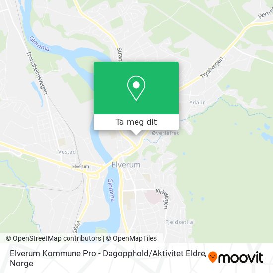 Elverum Kommune Pro - Dagopphold / Aktivitet Eldre kart
