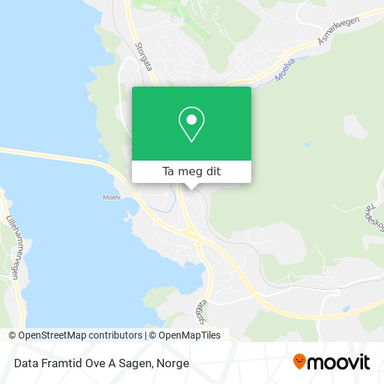 Data Framtid Ove A Sagen kart