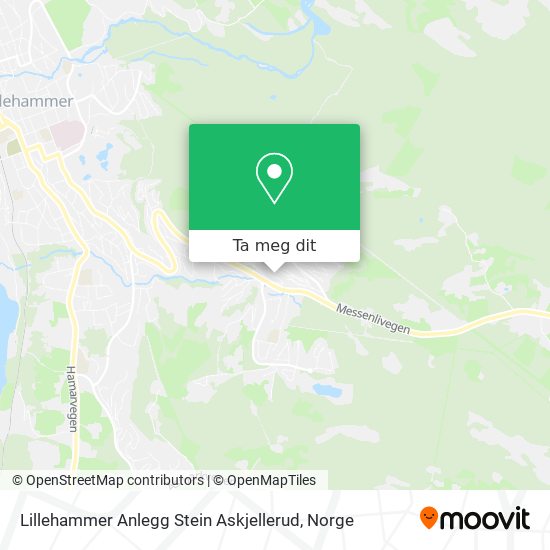 Lillehammer Anlegg Stein Askjellerud kart