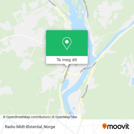 Radio Midt-Østerdal kart