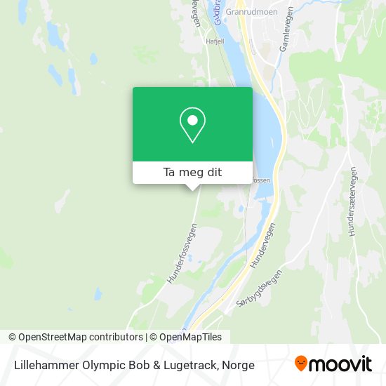 Lillehammer Olympic Bob & Lugetrack kart