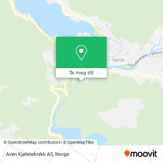 Aven Kjøleteknikk AS kart