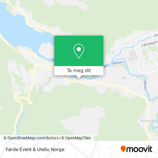 Førde Event & Uteliv kart