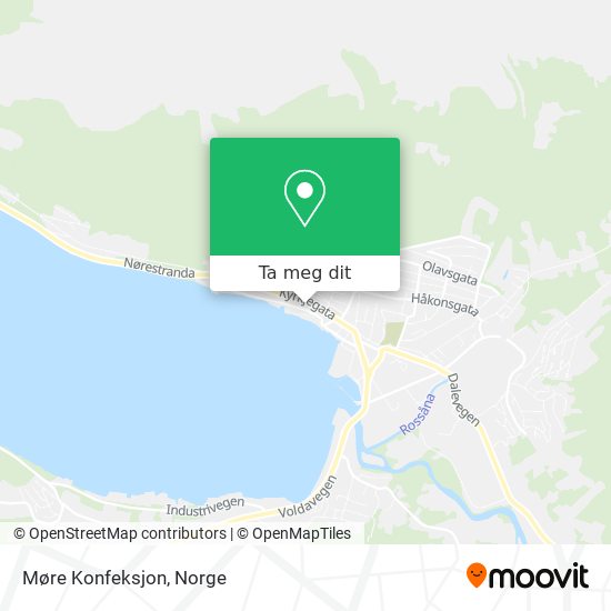Møre Konfeksjon kart