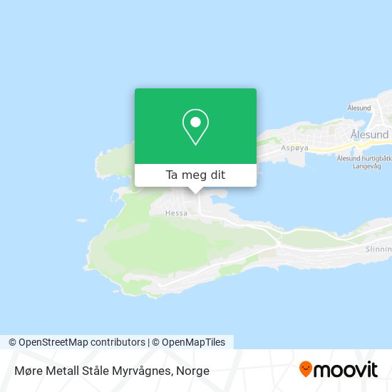 Møre Metall Ståle Myrvågnes kart