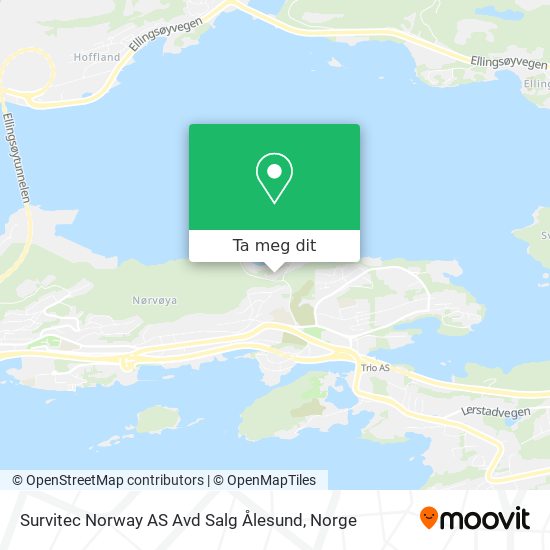 Survitec Norway AS Avd Salg Ålesund kart