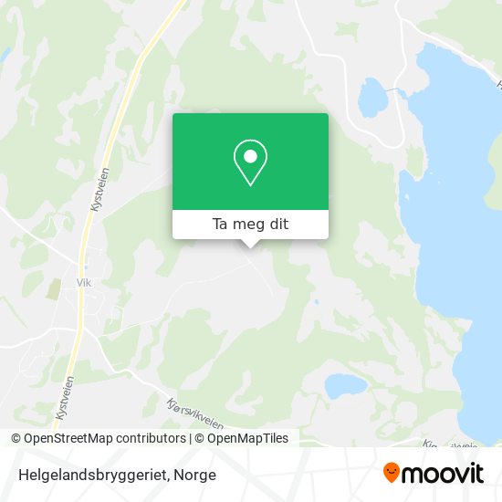Helgelandsbryggeriet kart