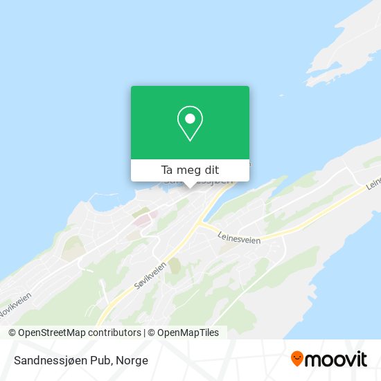 Sandnessjøen Pub kart