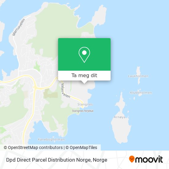 Dpd Direct Parcel Distribution Norge kart