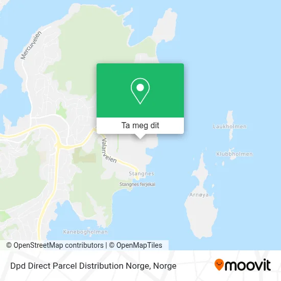 Dpd Direct Parcel Distribution Norge kart