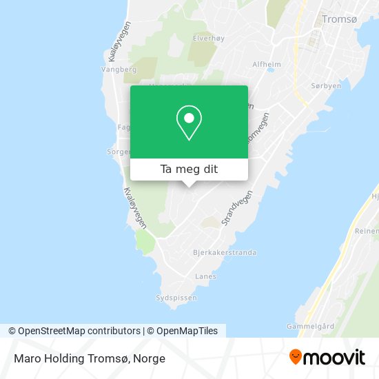 Maro Holding Tromsø kart