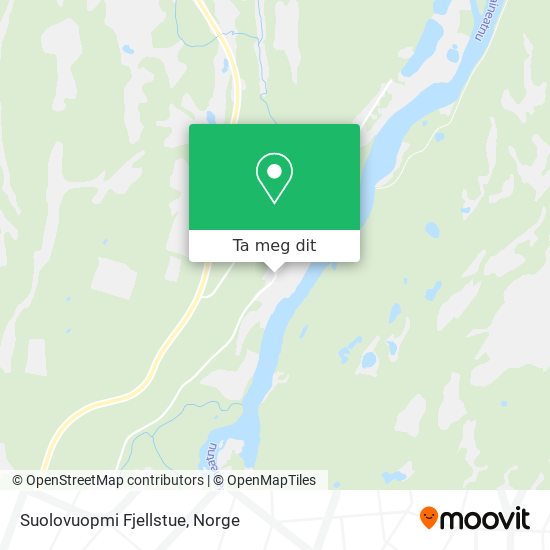 Suolovuopmi Fjellstue kart