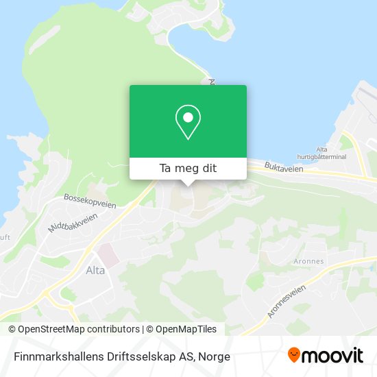 Finnmarkshallens Driftsselskap AS kart