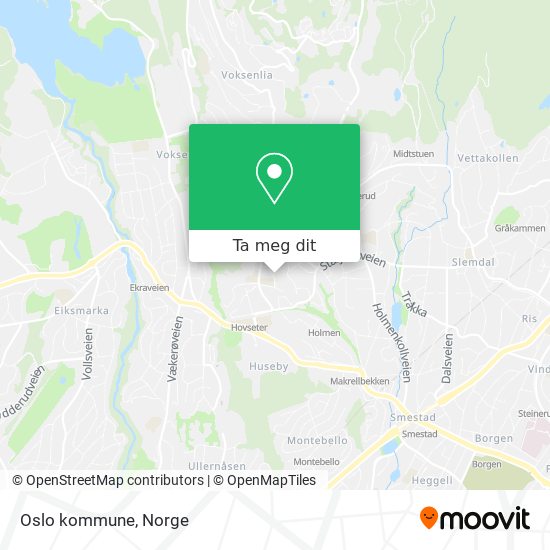 Oslo kommune kart
