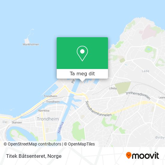 Titek Båtsenteret kart