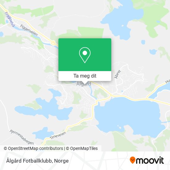 Ålgård Fotballklubb kart