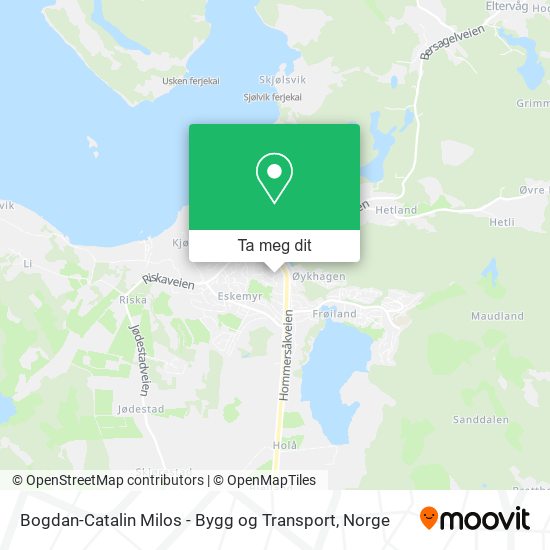 Bogdan-Catalin Milos - Bygg og Transport kart