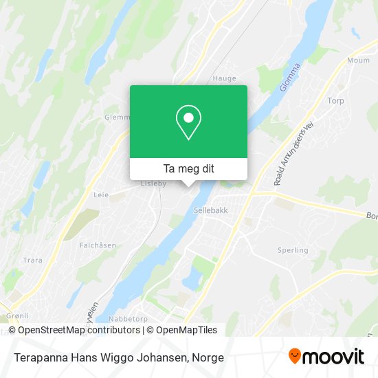 Terapanna Hans Wiggo Johansen kart
