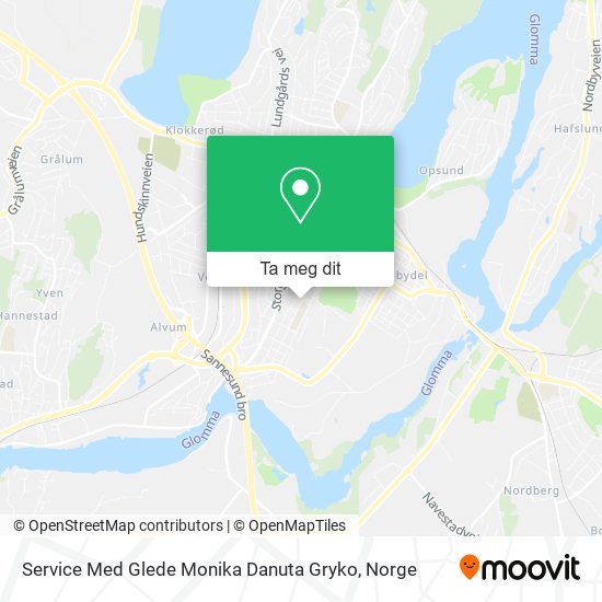 Service Med Glede Monika Danuta Gryko kart