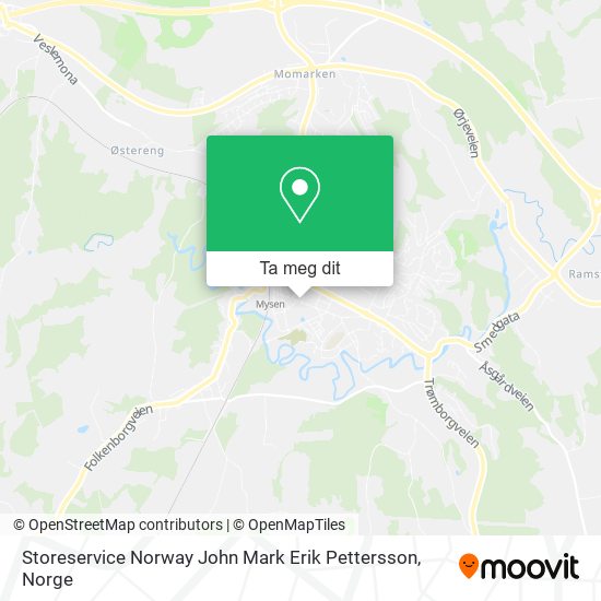 Storeservice Norway John Mark Erik Pettersson kart