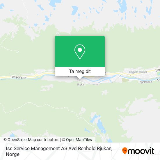 Iss Service Management AS Avd Renhold Rjukan kart