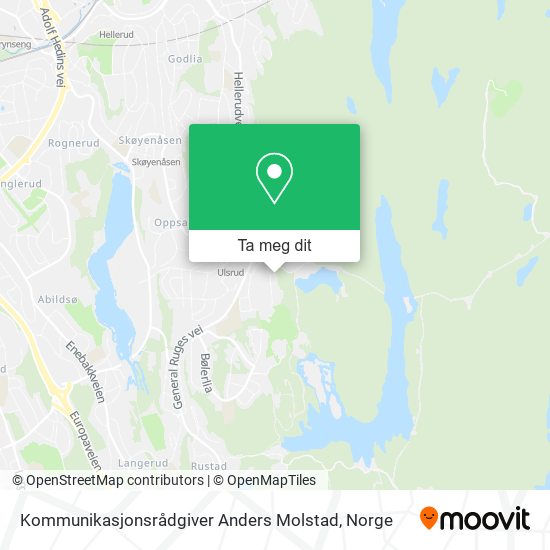 Kommunikasjonsrådgiver Anders Molstad kart