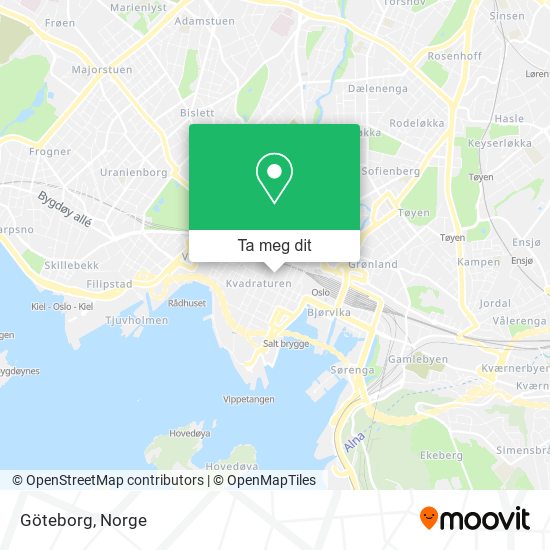 Göteborg kart