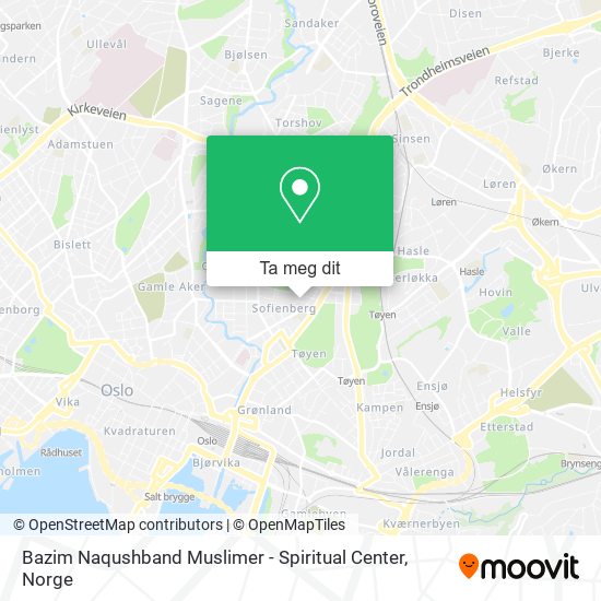 Bazim Naqushband Muslimer - Spiritual Center kart