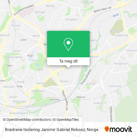 Brødrene Isolering Jaromir Gabriel Rokosz kart