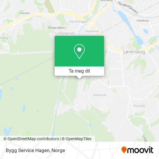 Bygg Service Hagen kart