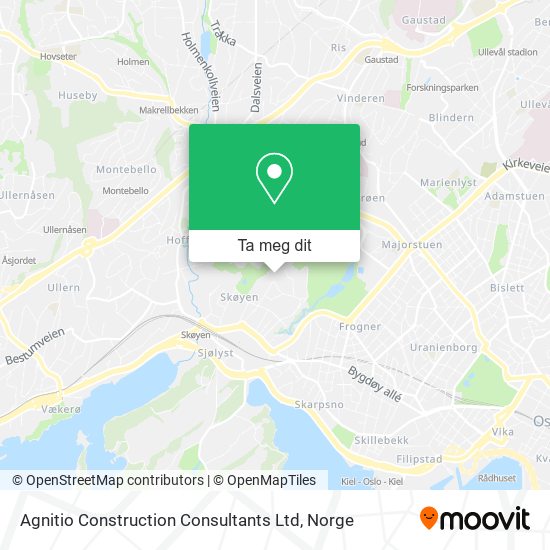 Agnitio Construction Consultants Ltd kart