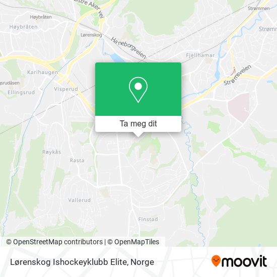 Lørenskog Ishockeyklubb Elite kart