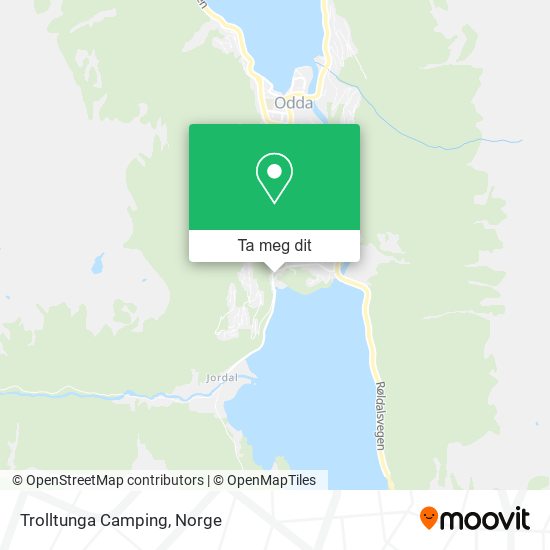 Trolltunga Camping kart