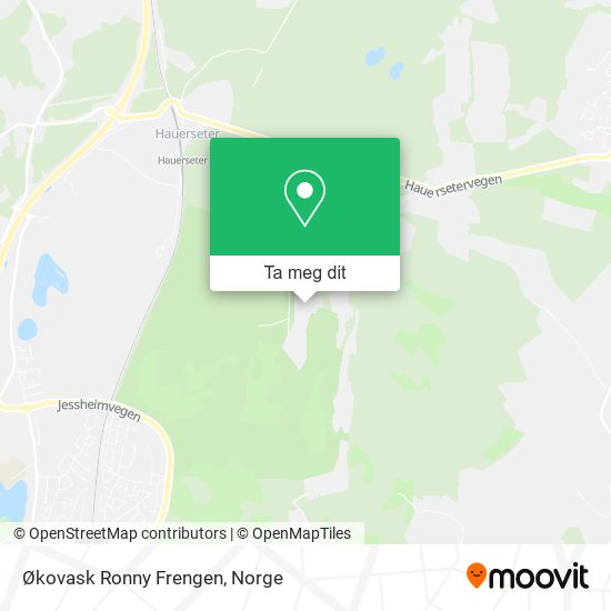 Økovask Ronny Frengen kart
