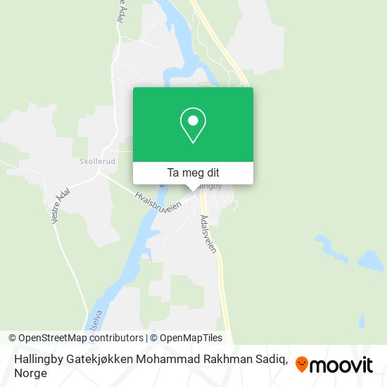 Hallingby Gatekjøkken Mohammad Rakhman Sadiq kart