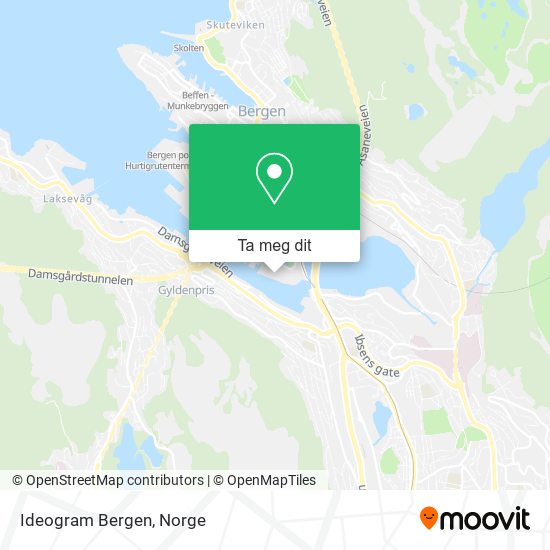 Ideogram Bergen kart
