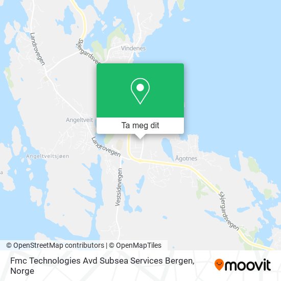 Fmc Technologies Avd Subsea Services Bergen kart