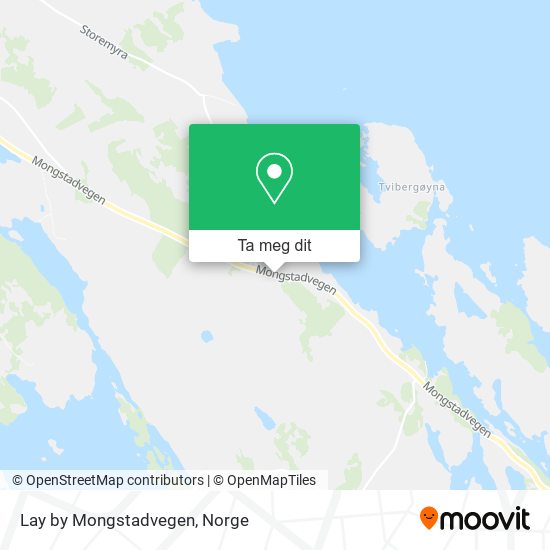 Lay by Mongstadvegen kart