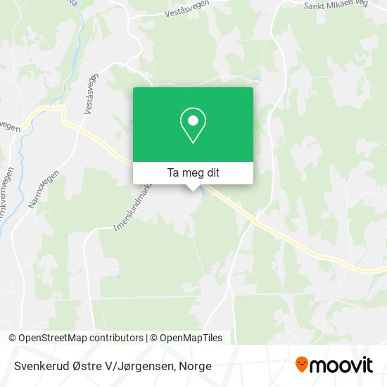 Svenkerud Østre V/Jørgensen kart
