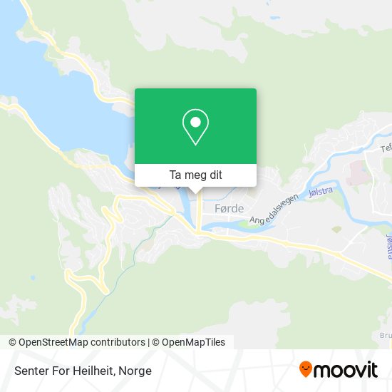Senter For Heilheit kart
