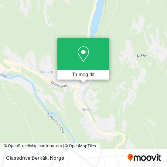 Glassdrive Berkåk kart