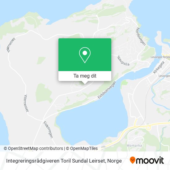 Integreringsrådgiveren Toril Sundal Leirset kart