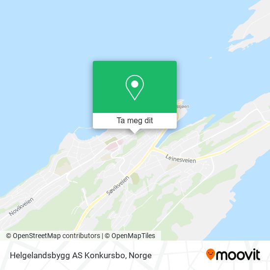 Helgelandsbygg AS Konkursbo kart