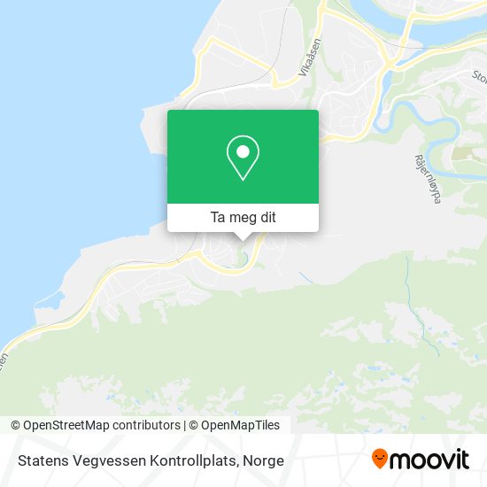 Statens Vegvessen Kontrollplats kart