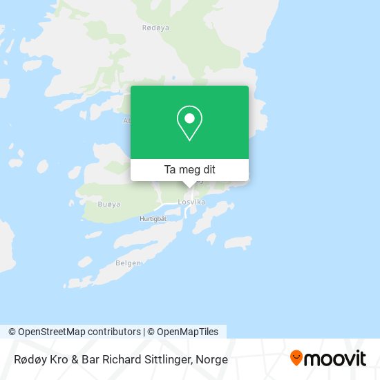 Rødøy Kro & Bar Richard Sittlinger kart