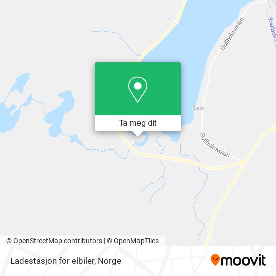 Ladestasjon for elbiler kart