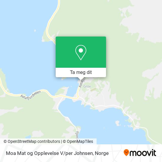 Moa Mat og Opplevelse V / per Johnsen kart